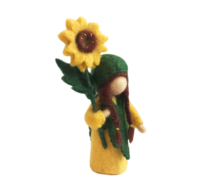 Zonnebloempopje