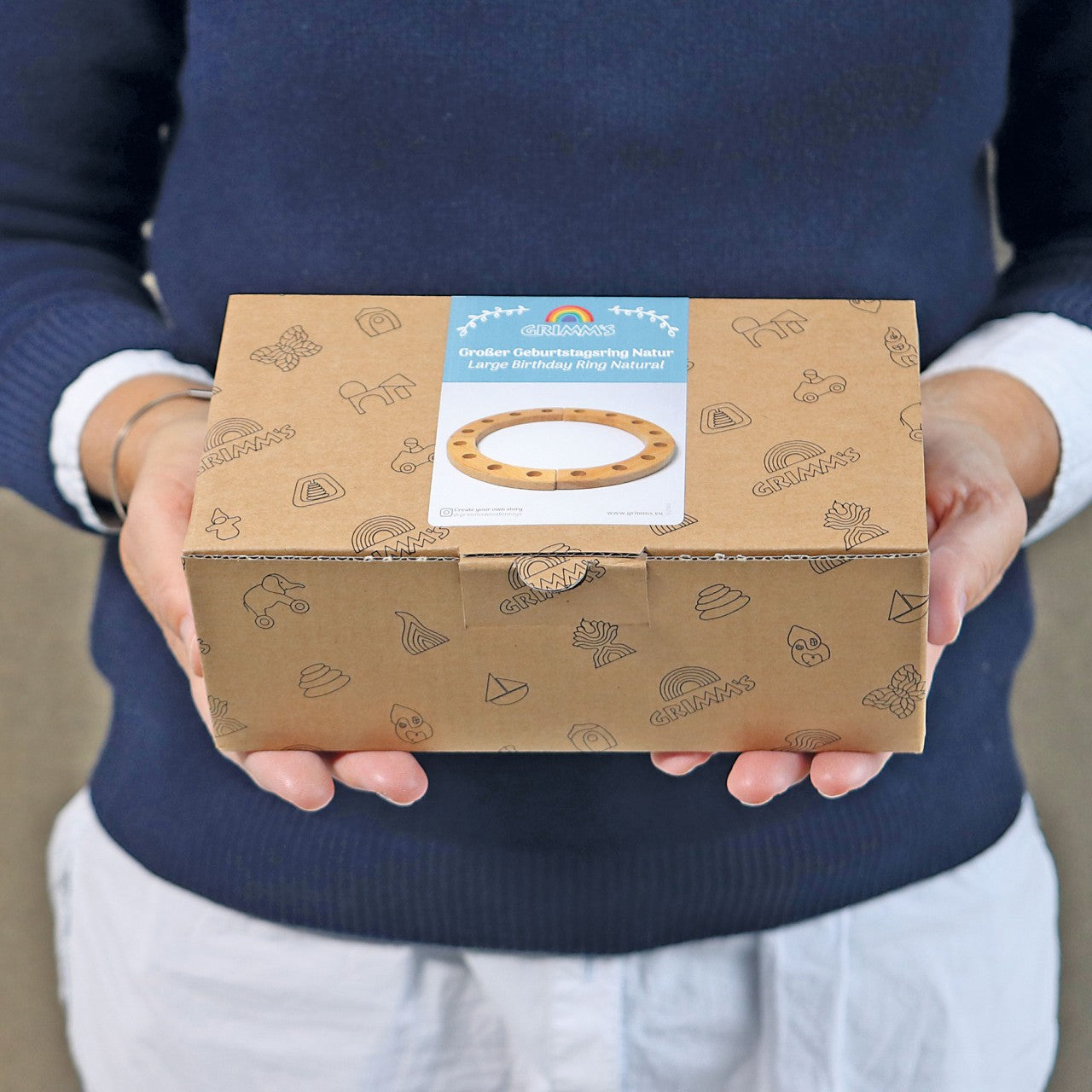 Grimm´s jaarring groot naturel