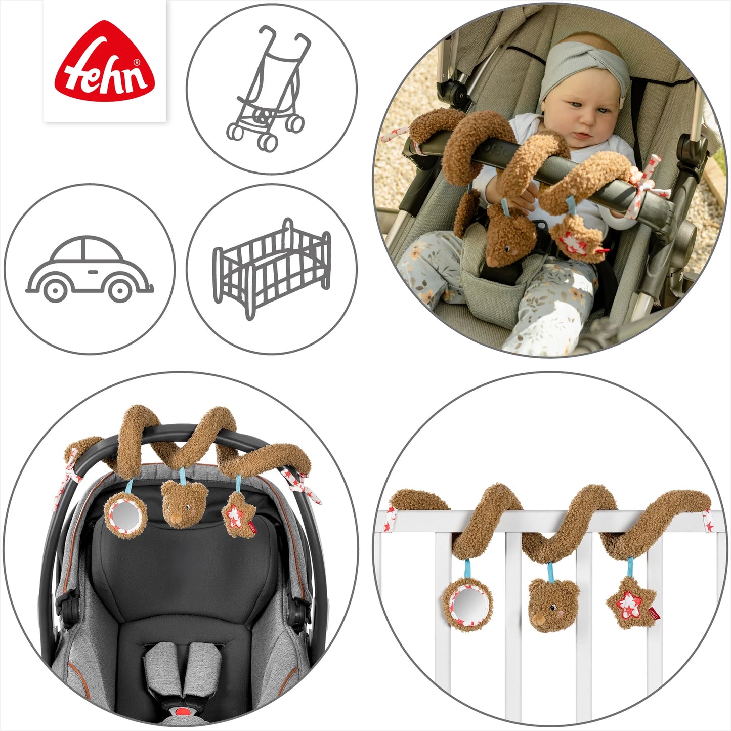 Fehn activity spiral bear