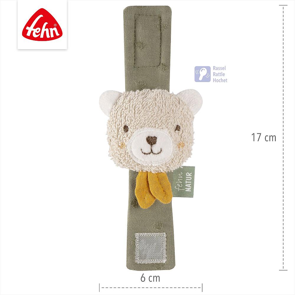 Fehn wrist rattle bear