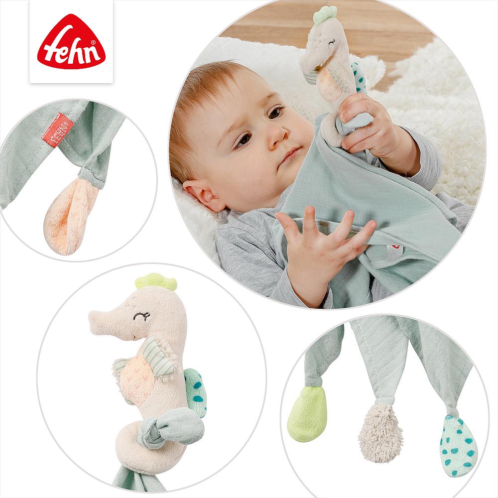 Fehn muslin comforter seahorse