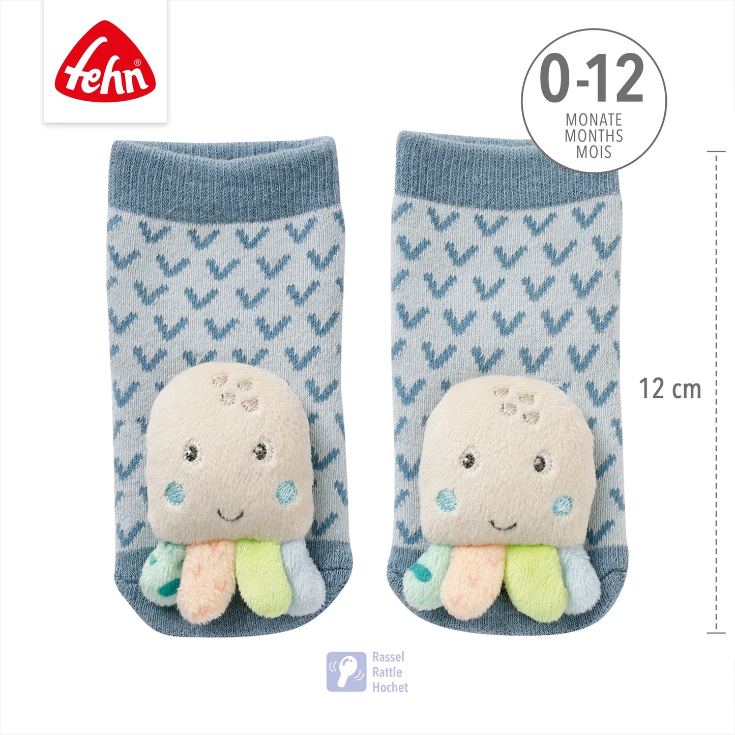 Fehn rattle socks octopus