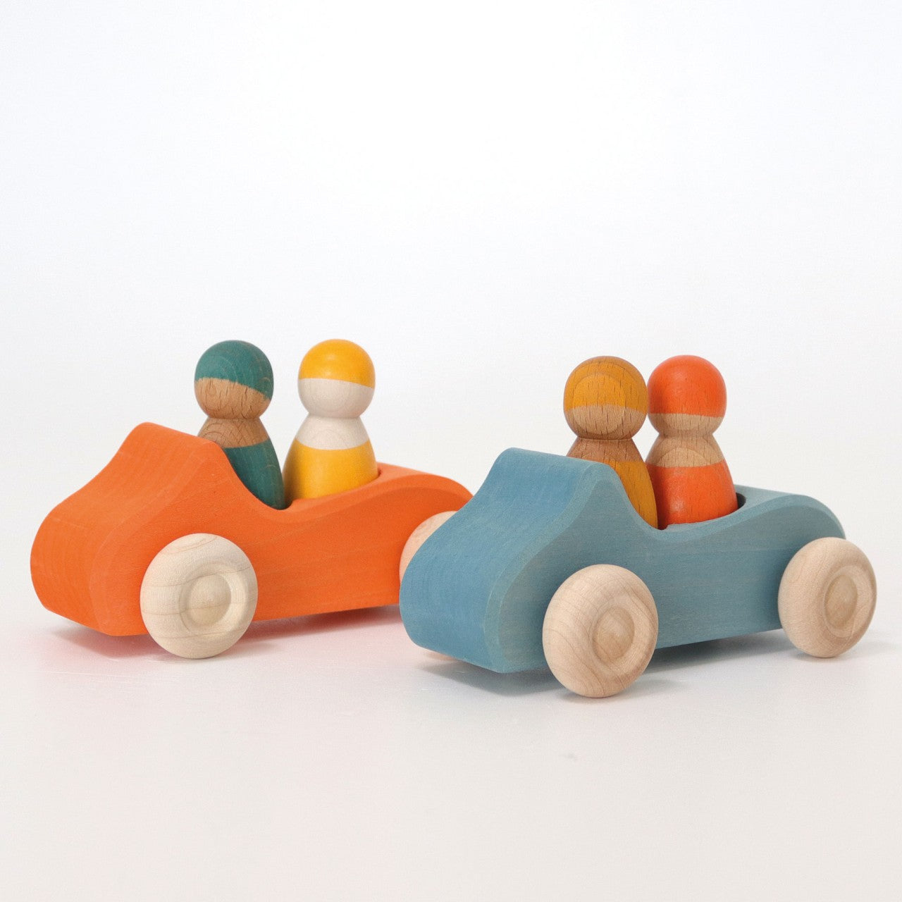 Grimm's grote cabrio blauw