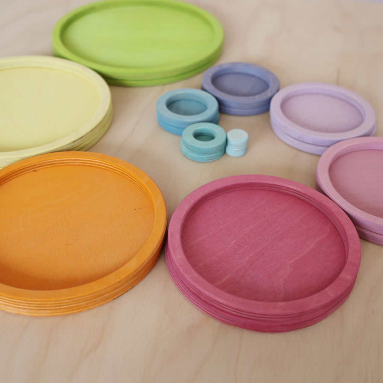 Grimm´s concentrische cirkels en ringen pastel