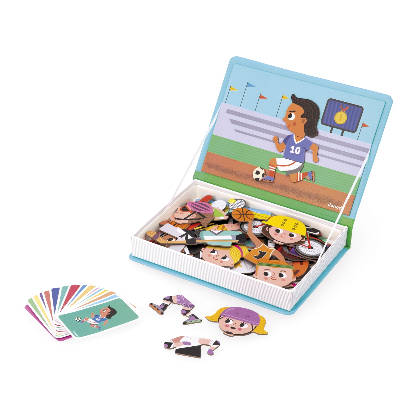 Janod magnetibook sporten