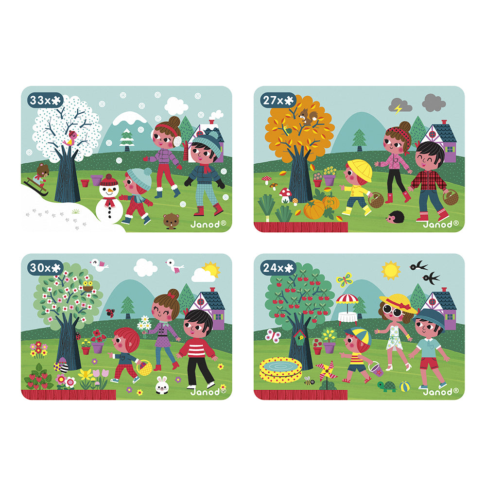 Janod magnetibook 4 seizoenen
