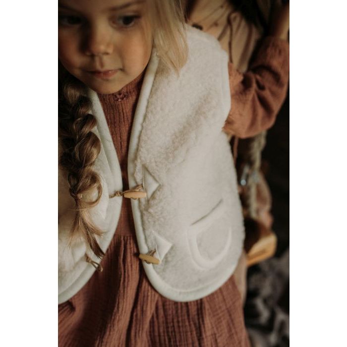 Bodywarmer alpen junior naturel