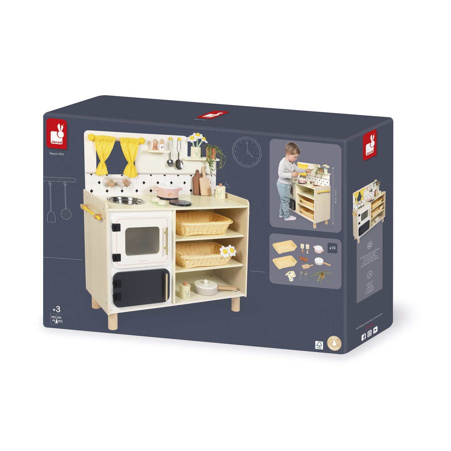 Janod shiny grandma ingerichte keuken