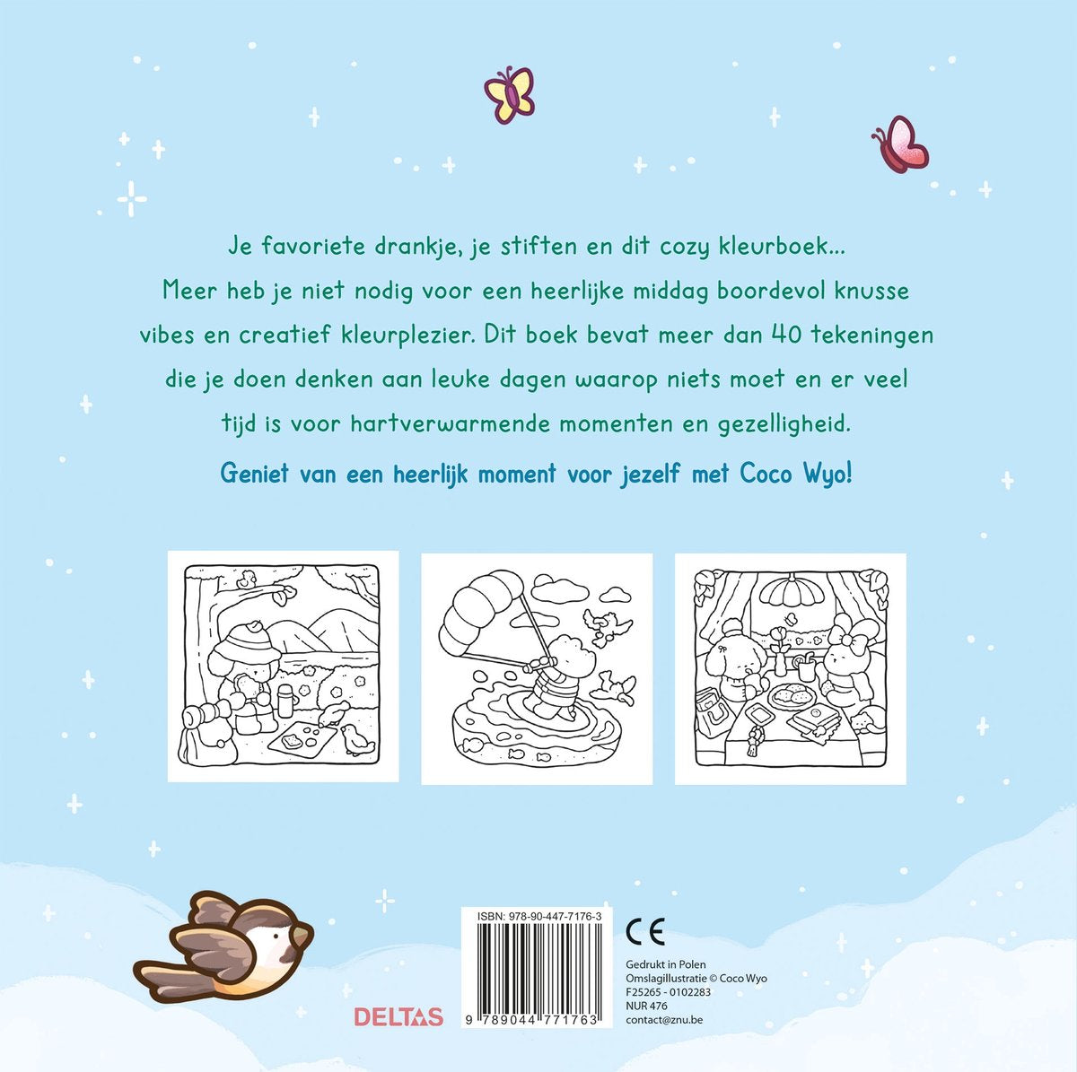 Cozy days cute & comfy kleurboek
