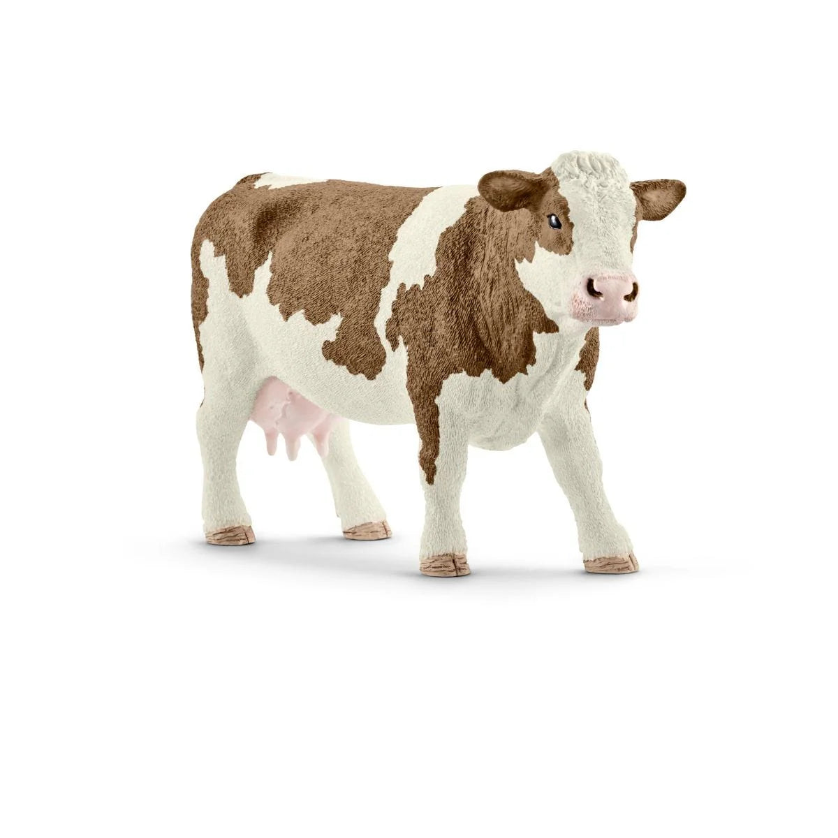 Schleich 13801 bruine koe gevlekt