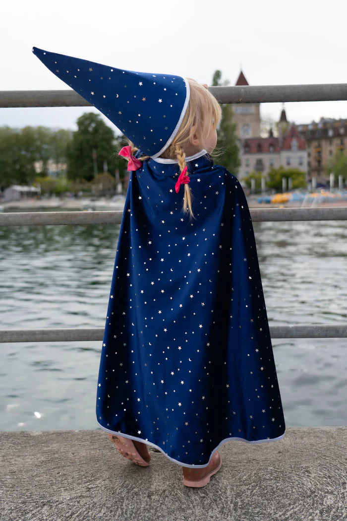 Tovenaars cape met hoed
