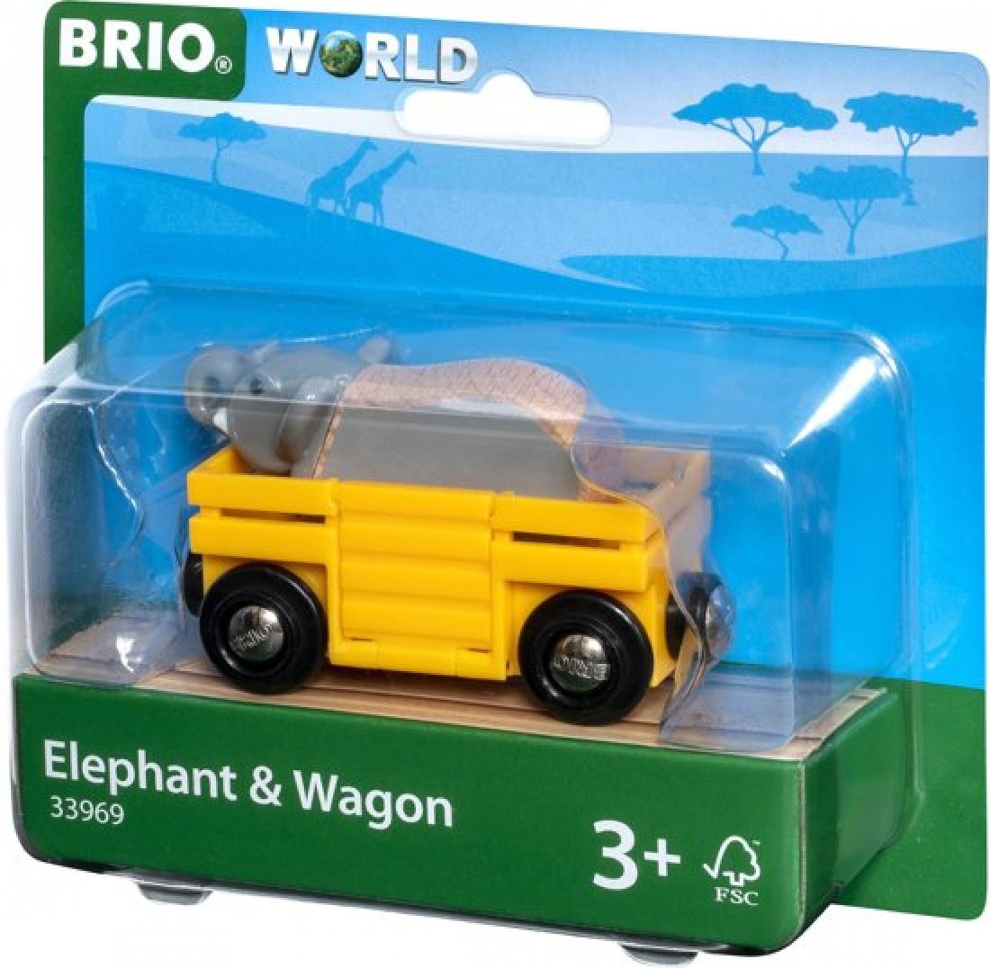 Brio 33969 elephant & wagon