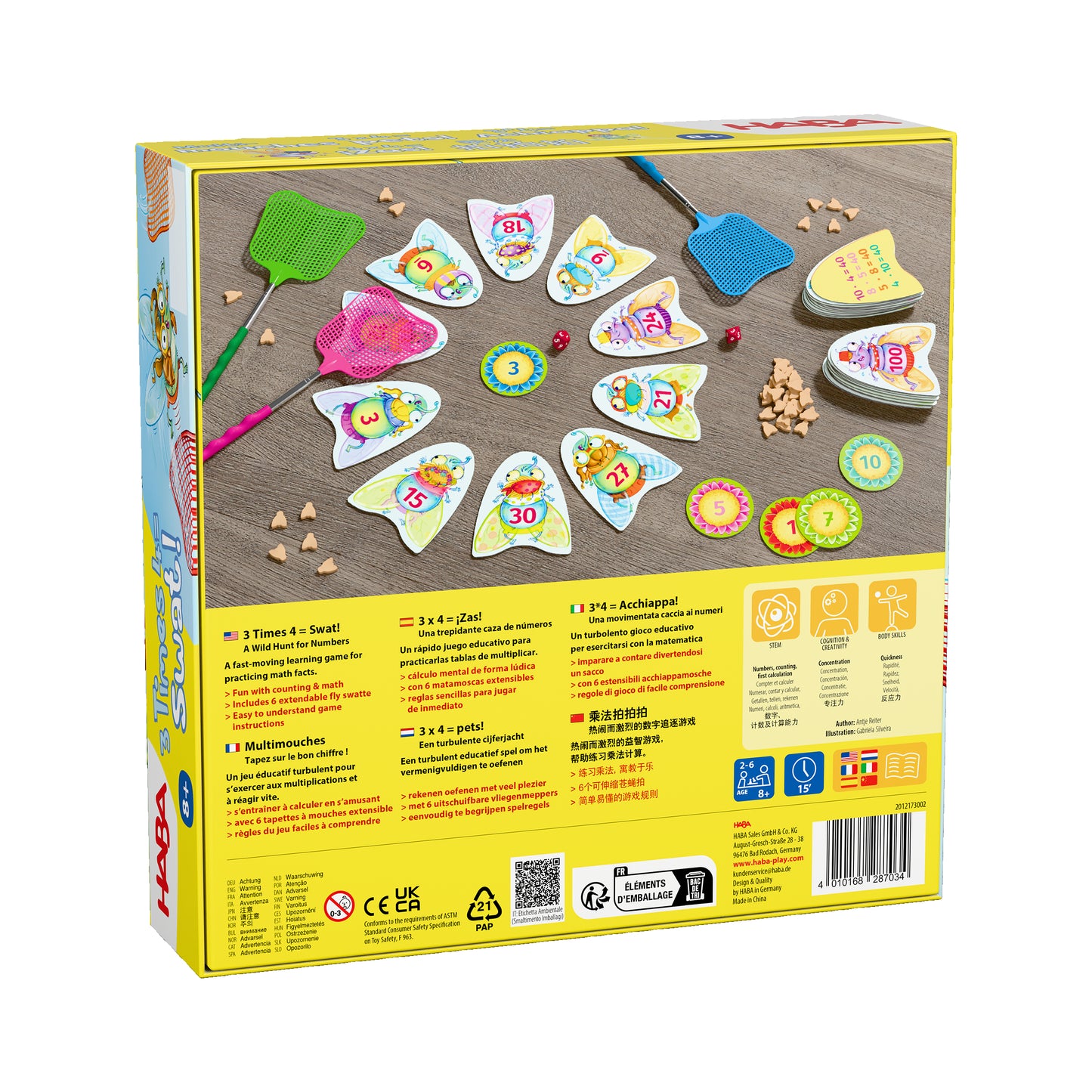 Haba 3x4= pets! - 3x4= swat!