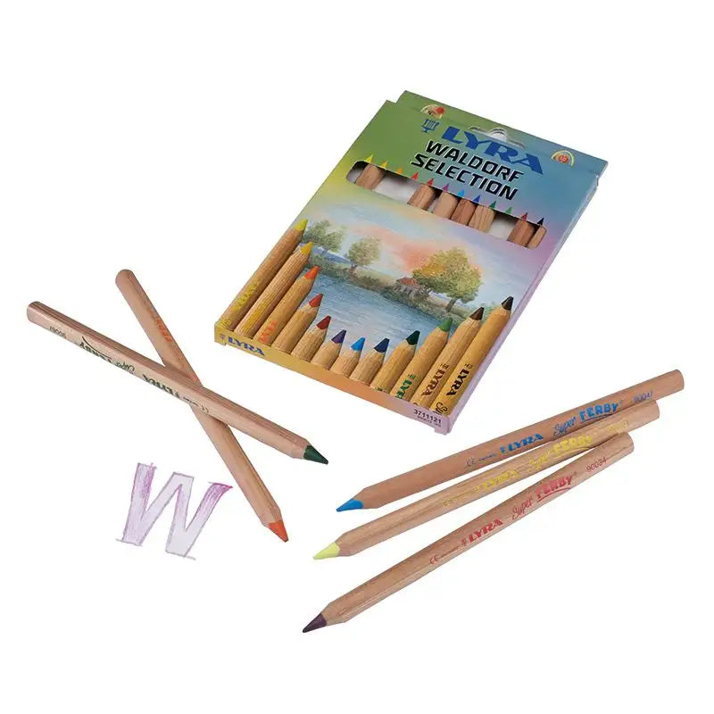 Lyra super ferby 3k ongelakt waldorf collection 12 kleuren