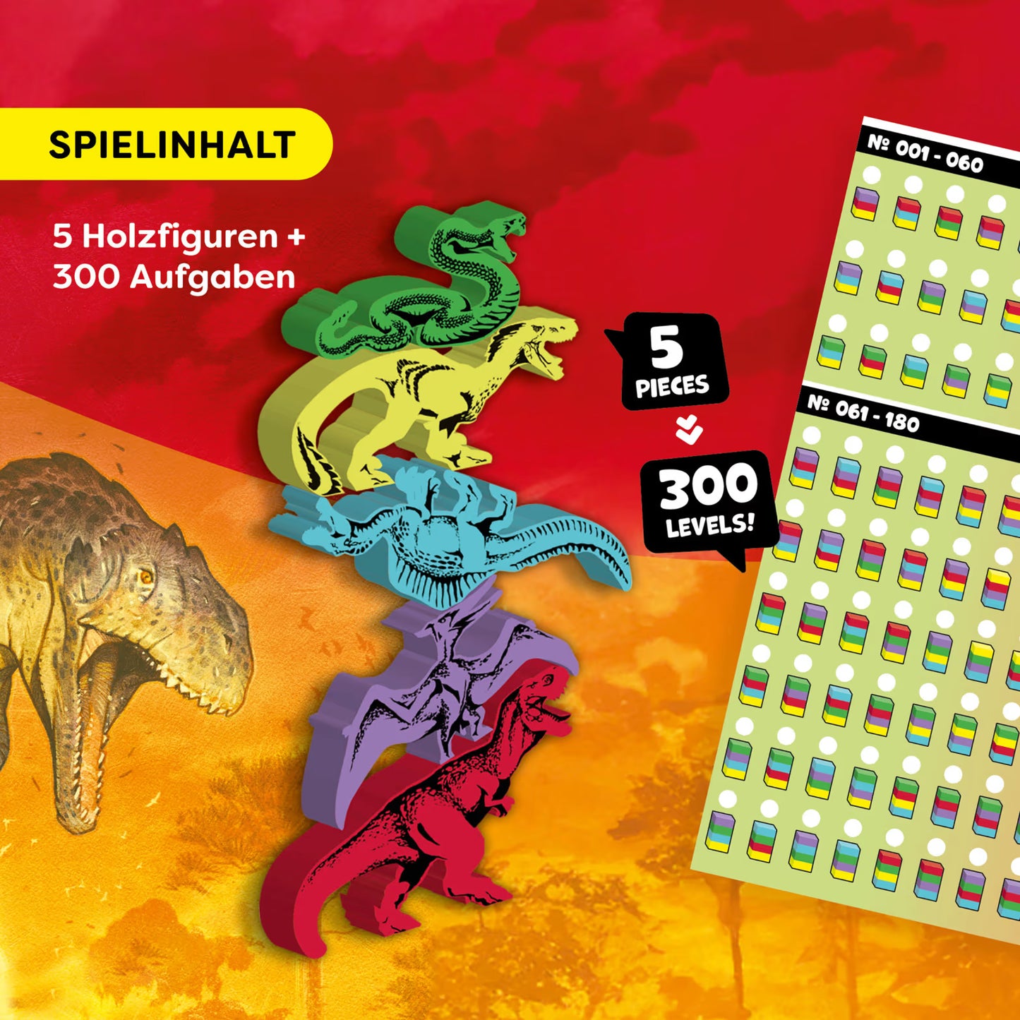 Haba stacking challenge nature jurasic