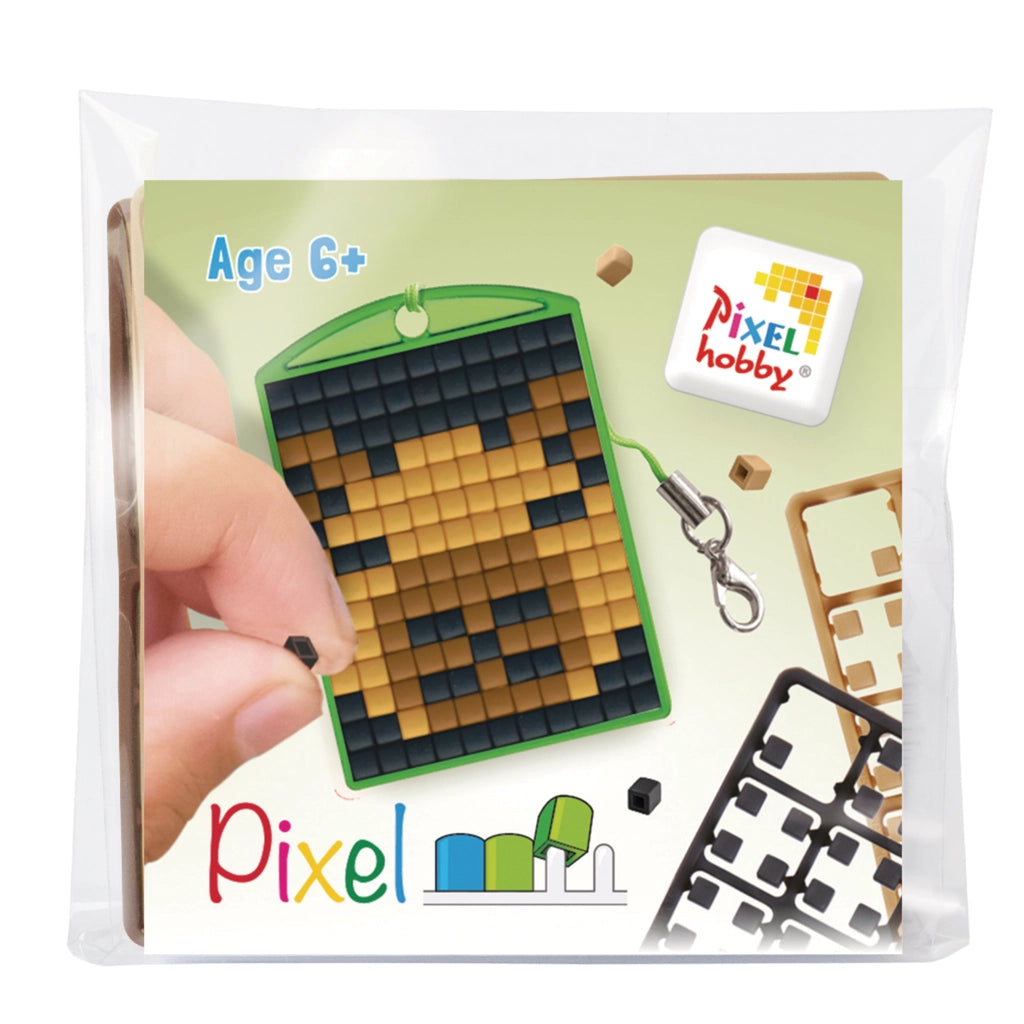 Pixel classic sleutelhanger capybara