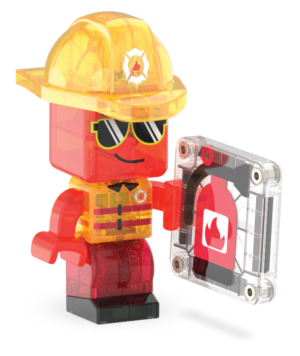 Magna-tiles fire rescue 27 piece set