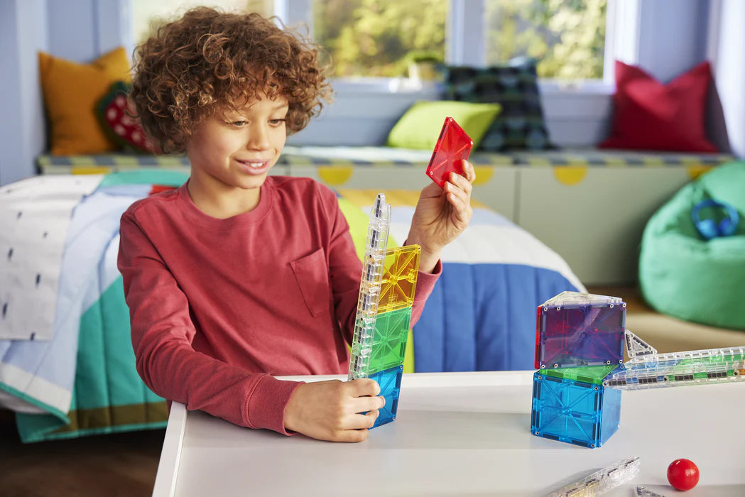 Magna-tiles rail racers 33 piece set