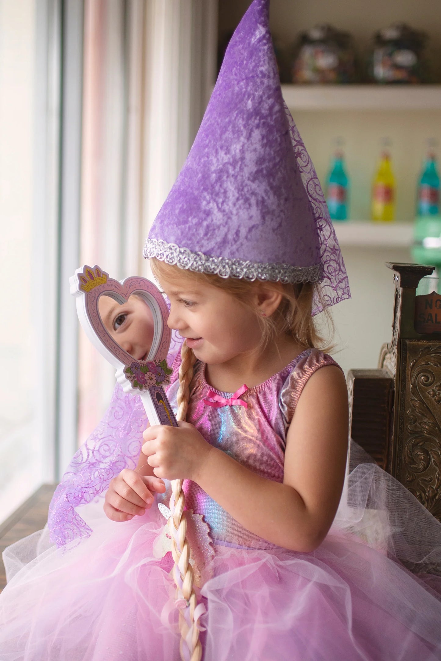 Prinsessenhoed met vlecht