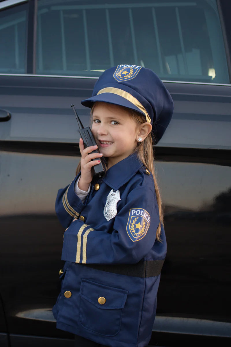 Politiejas met accessoires