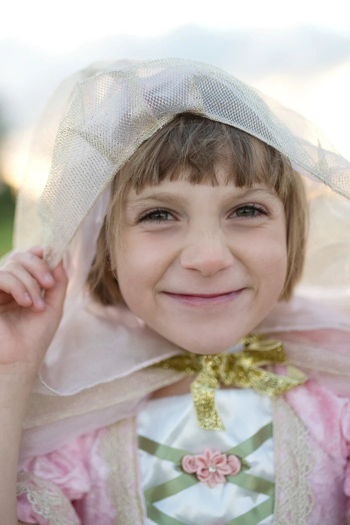 Gouden royale prinsessen cape