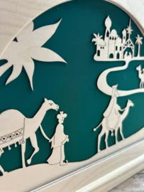 De Noest silhouet drie koningen