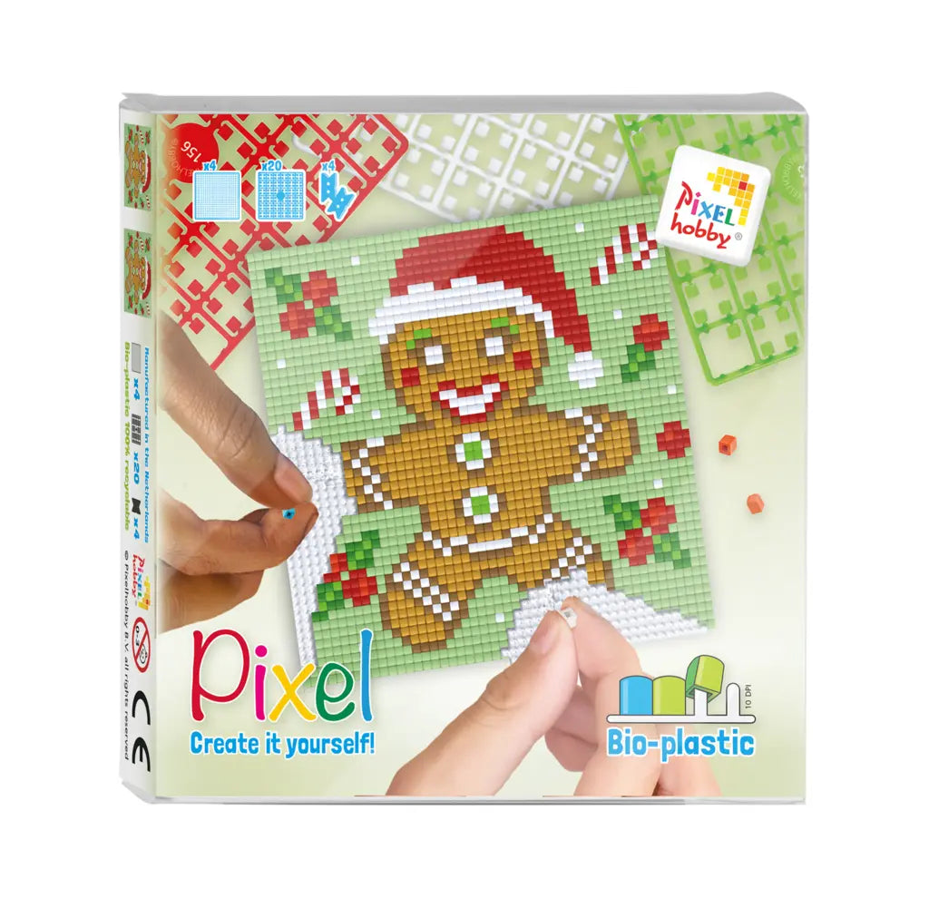 Pixel classic set gingerbread