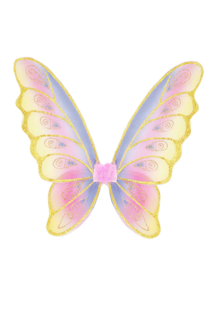 Glitter regenboog vleugels