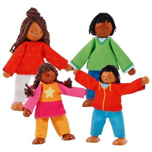 Goki poppenhuispoppetjes moderne familie II