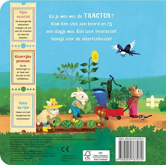 Ga je mee? Met de tractor