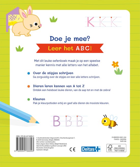 Mijn eerste ABC oefenboek