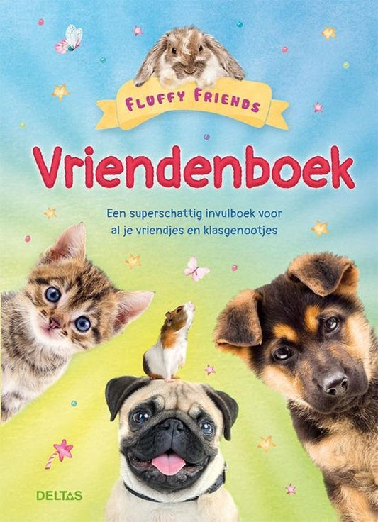 Fluffy friends vriendenboek