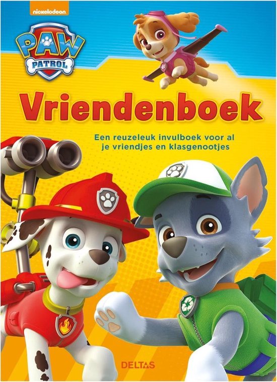 PAW Patrol vriendenboek