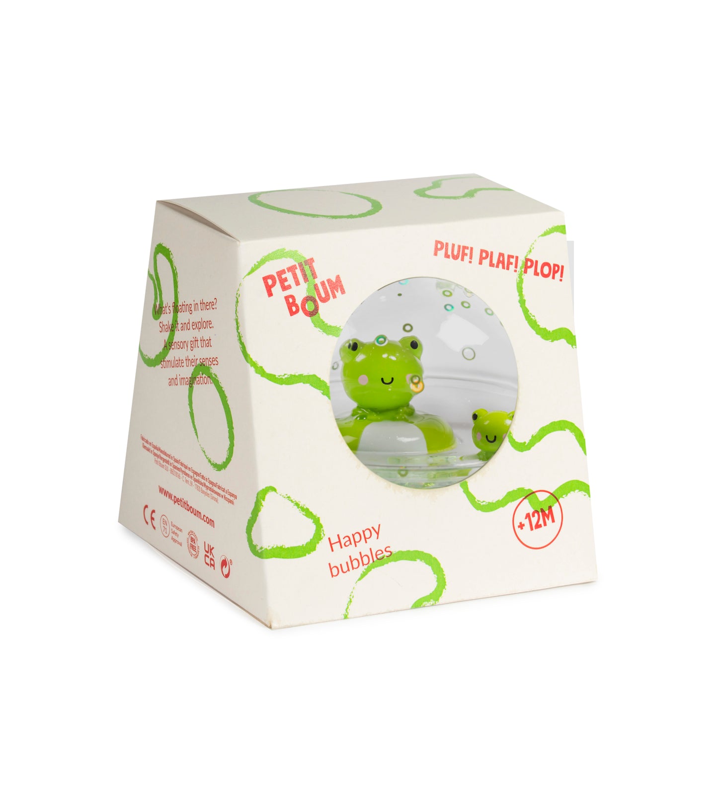 Petit Boum happy bubbles froggies