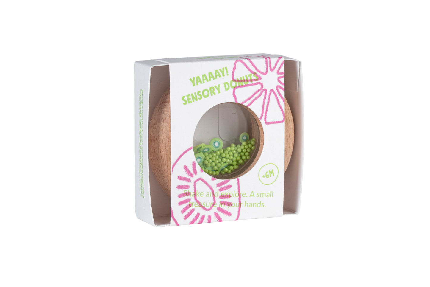 Petit Boum sensorische donut kiwi