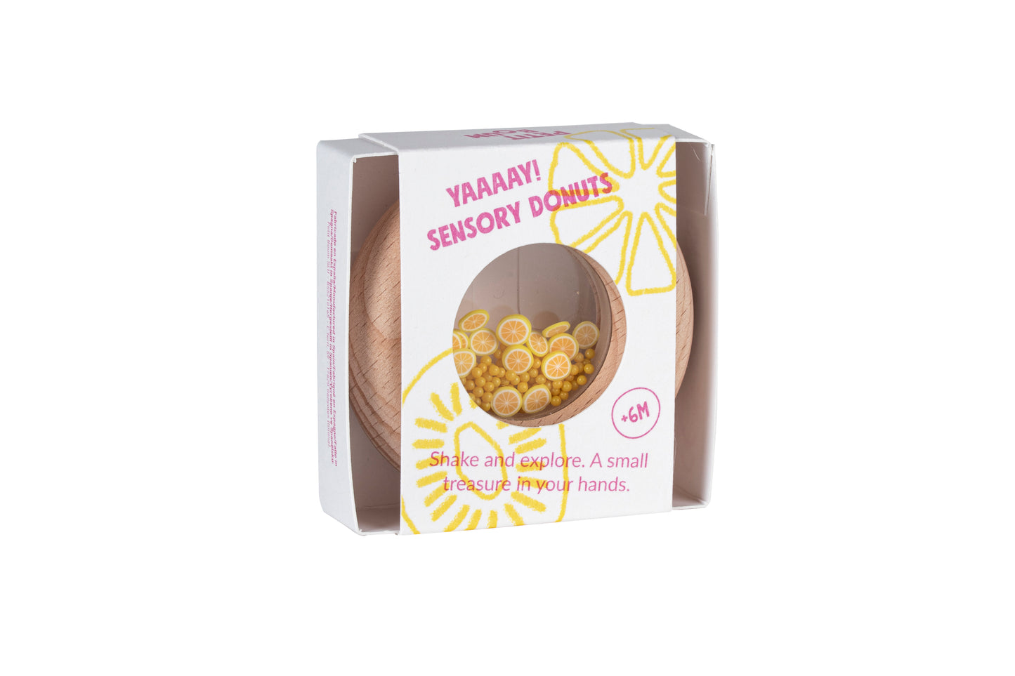 Petit Boum sensorische donut citroen