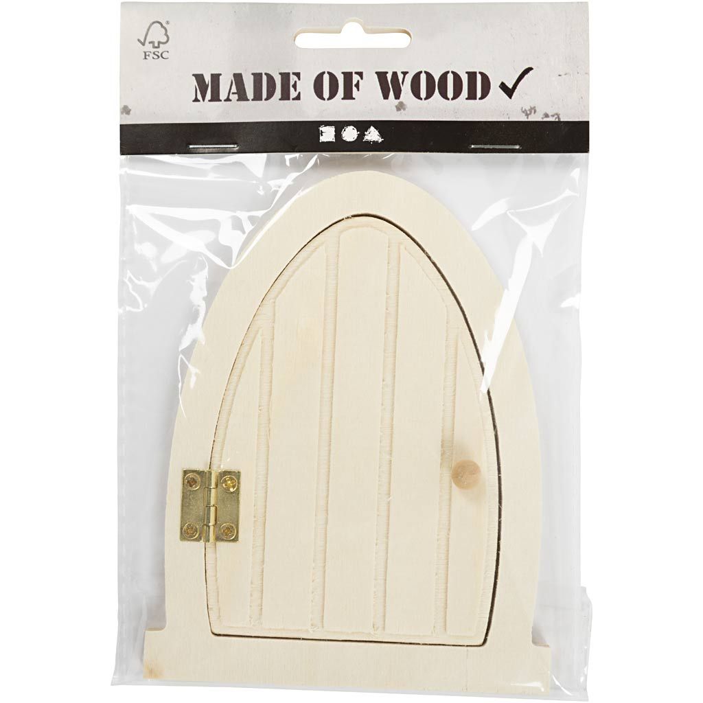 Deur met scharnieren