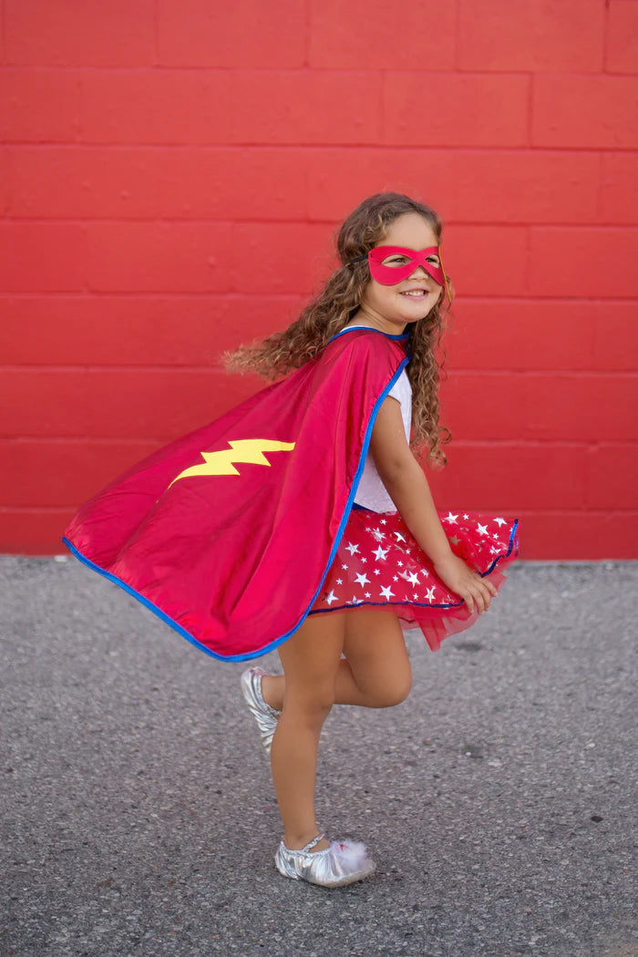 Superhero tutu met cape