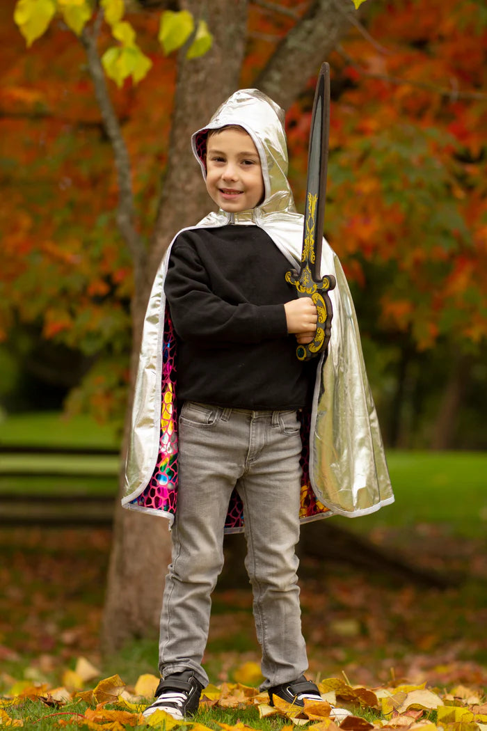 Omkeerbare draak en ridder cape