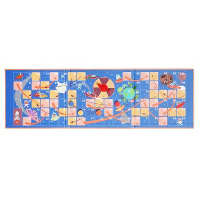 Magnetisch bordspel to go slangen en ladders ruimte
