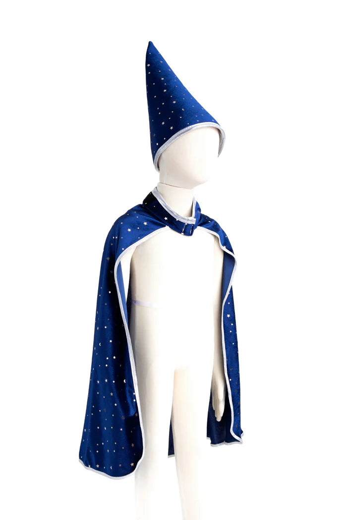 Tovenaars cape met hoed