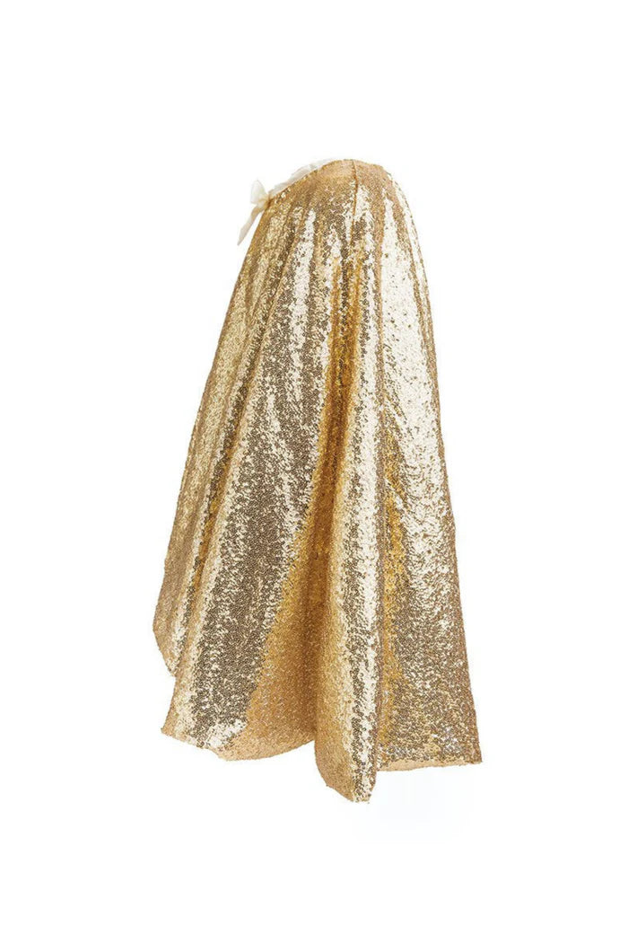 Gouden sequins cape