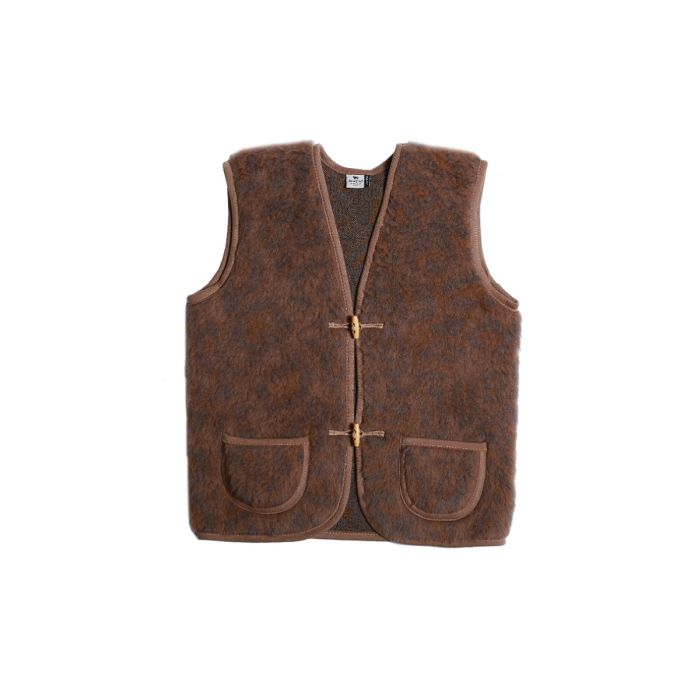 Bodywarmer alpen junior light panther camello