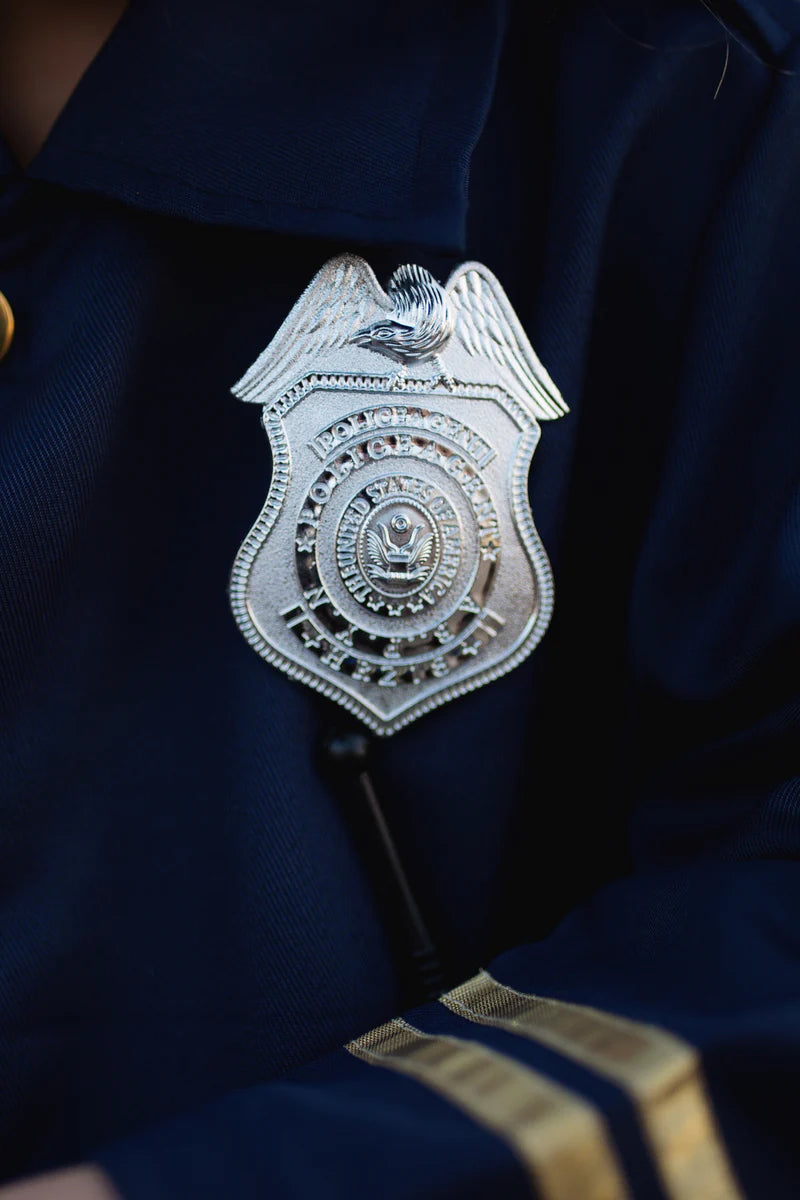Politiejas met accessoires