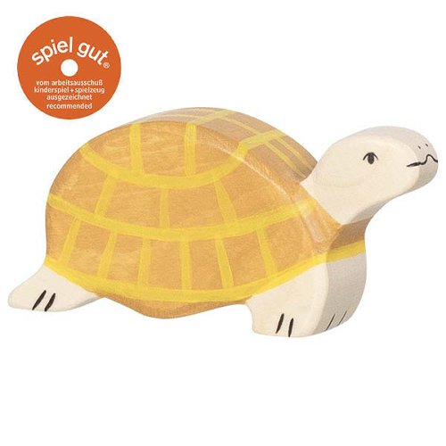 Holztiger schildpad
