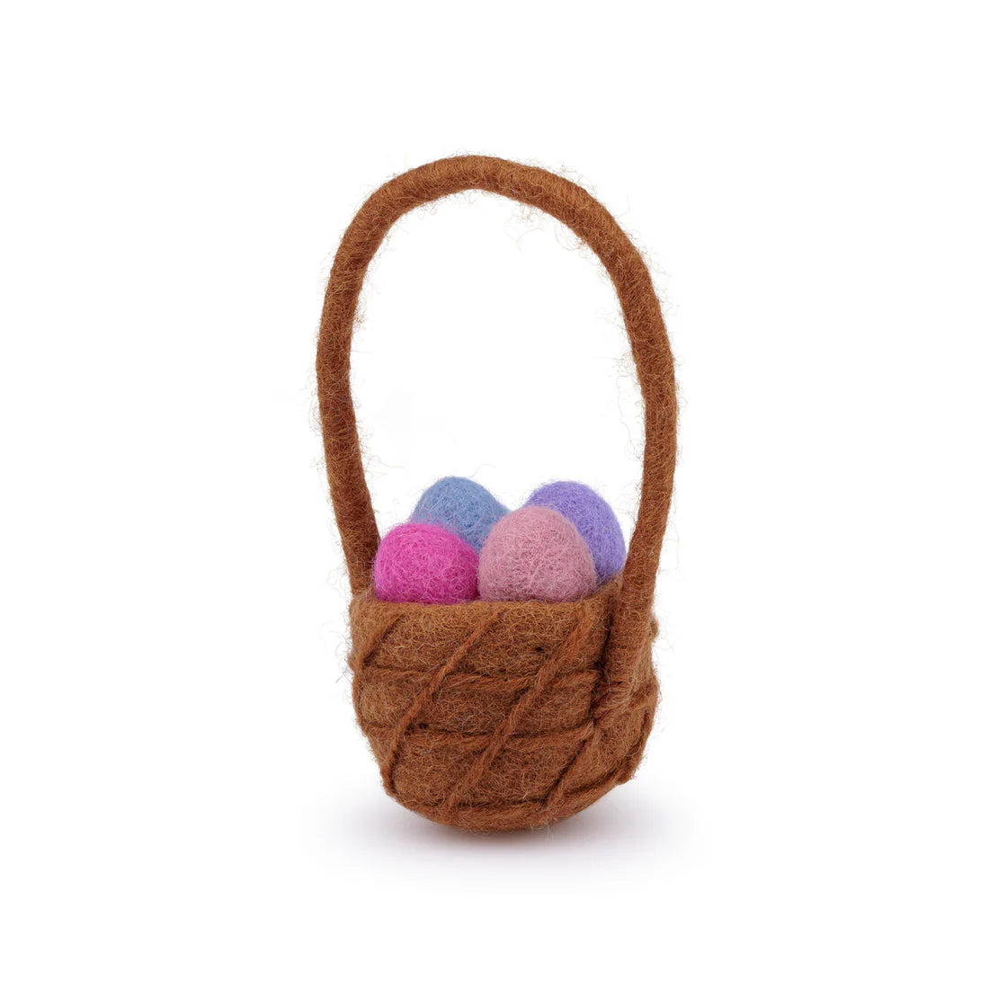 Hanger mandje met paaseitjes