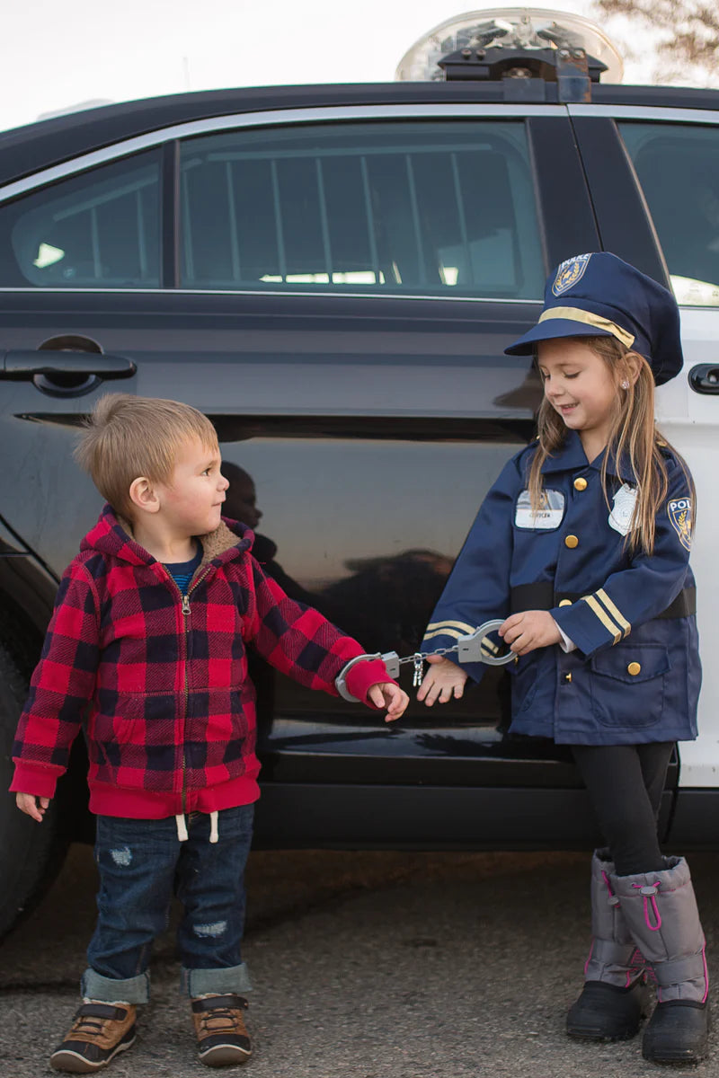 Politiejas met accessoires
