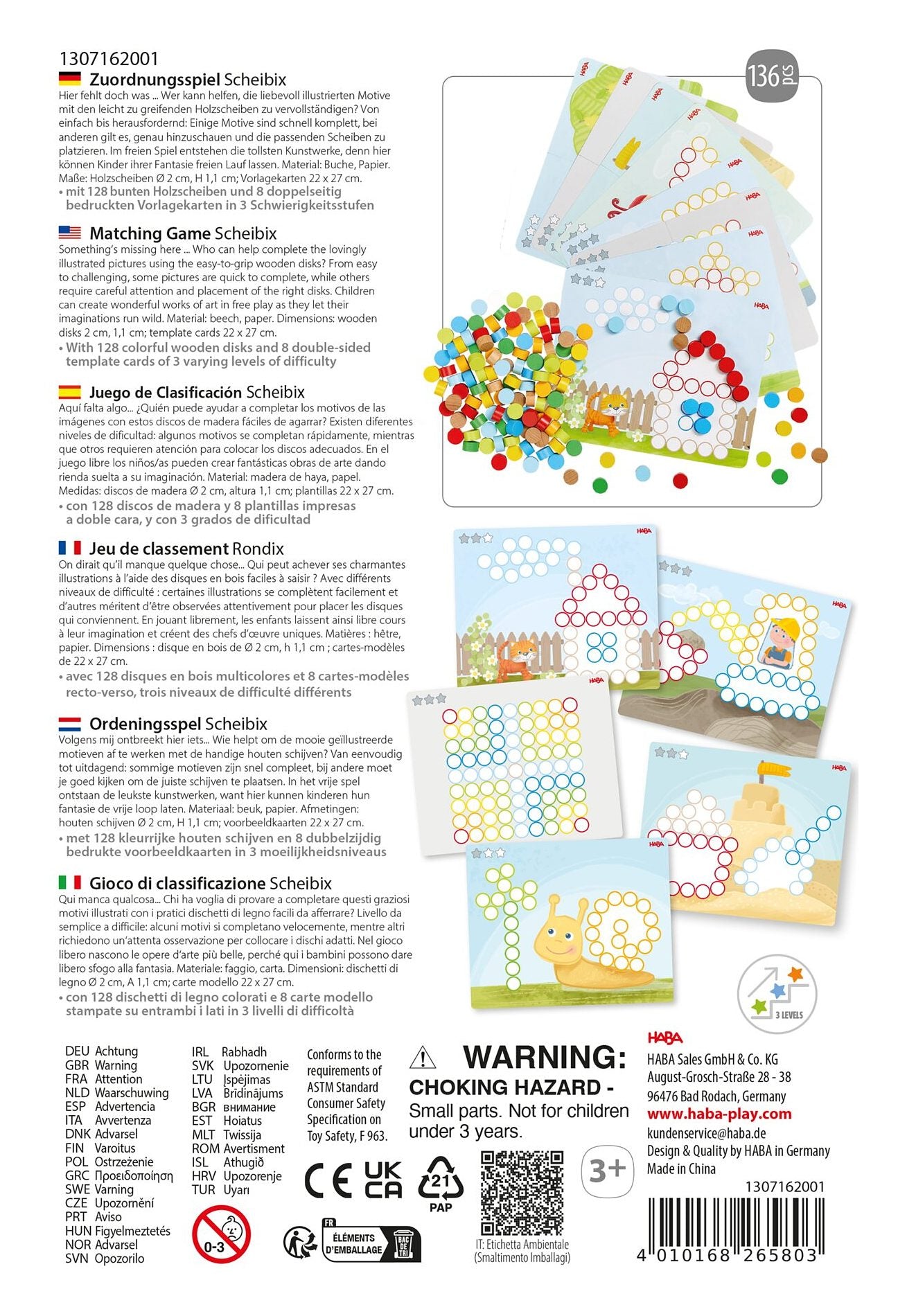Haba ordeningsspel Scheibix