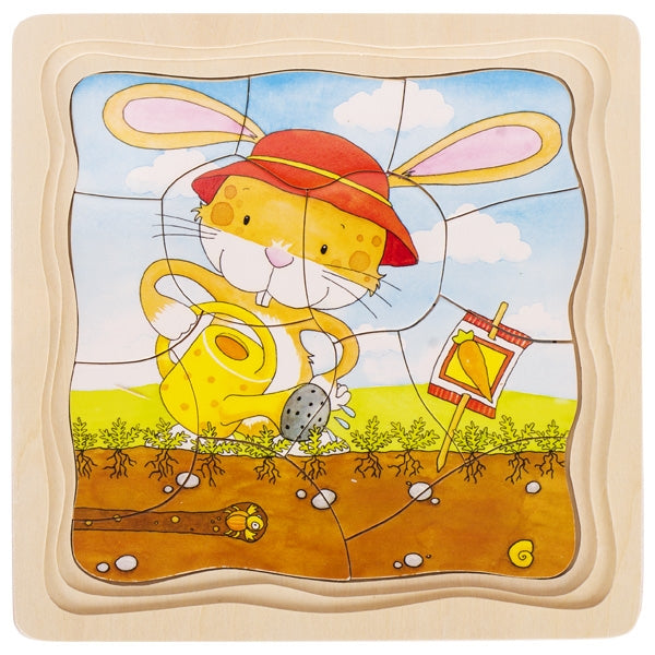 Goki lagenpuzzel moestuin