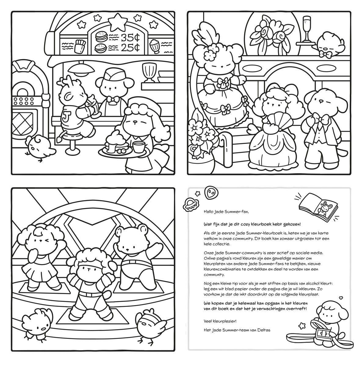 Cozy vintage comfy kleurboek